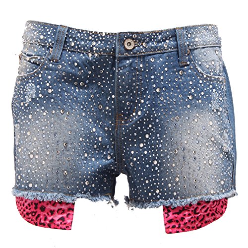 Short Woman GIO CELLINI 4946S en denim extensible fini les shorts en jean trop serrés