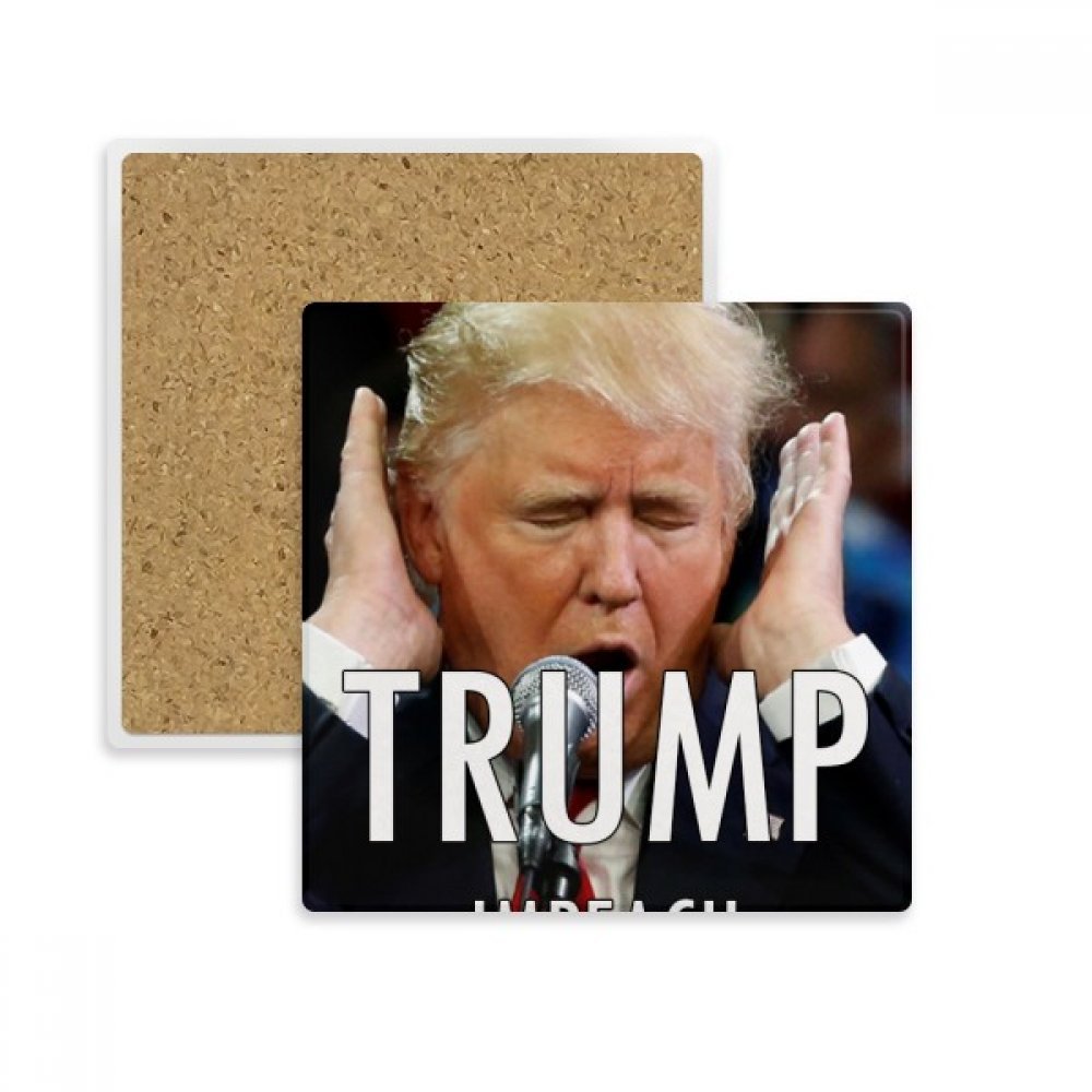 Évitez les taches avec ce coaster anti Trump en pierre absorbante
