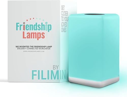 Miniatura 10 de FriendLi Friendship Lamp - Subscription Required Wi-Fi Touch Lamp LED Light for Long-Distance, Connection, Relationship, Friendship, Gift, App