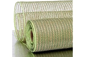 21-Inch Burlap Deco Mesh for Eye-Catching Wreaths