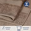 Amazon.com: Casa Lino 100% Cotton Bath Towels Set of 4 (1 Bath Towel, 1 ...