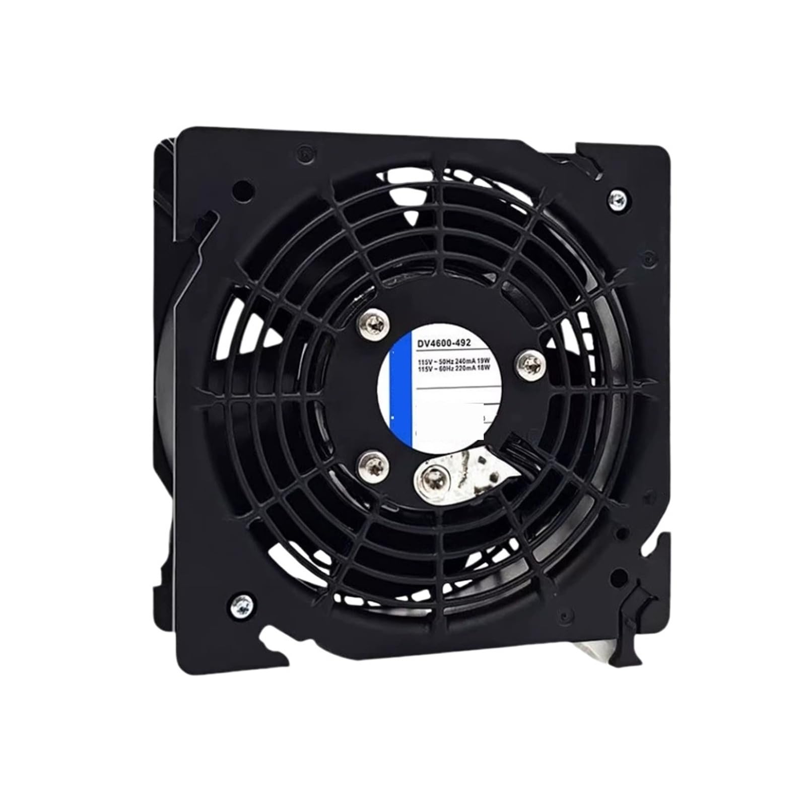 Schranklüfter DV4600-492 230 V 12 cm 12038 | Industriegehäuse mit hohem Luftstrom, Metallkonstruktion