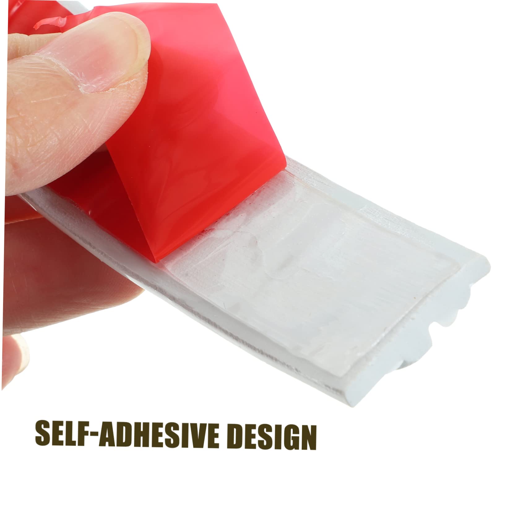 Moldura de Esquina Autoadhesiva de Pvc Blanco, 5m, Flexible