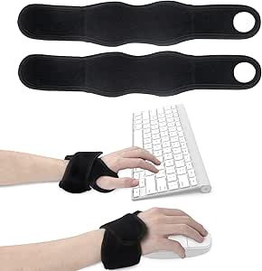 Ergonomic Gel Wrist Rest for Computer, Wearable Mouse and Keyboard ...