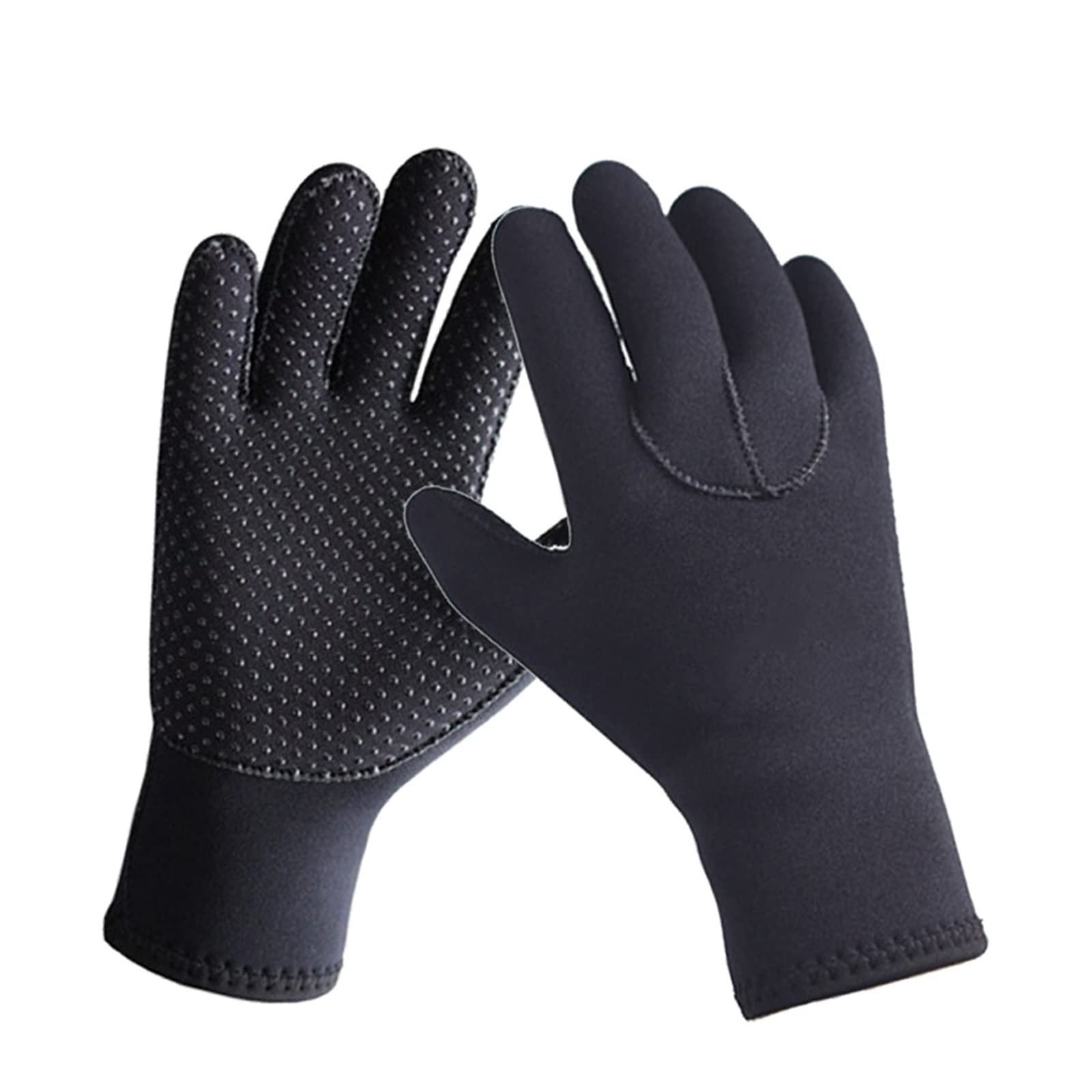 guanti da immersione, 1 paio di guanti da nuoto, immersioni, pesca subacquea, invernali, caldi, uomo e donna, 3 mm, for surf canoa