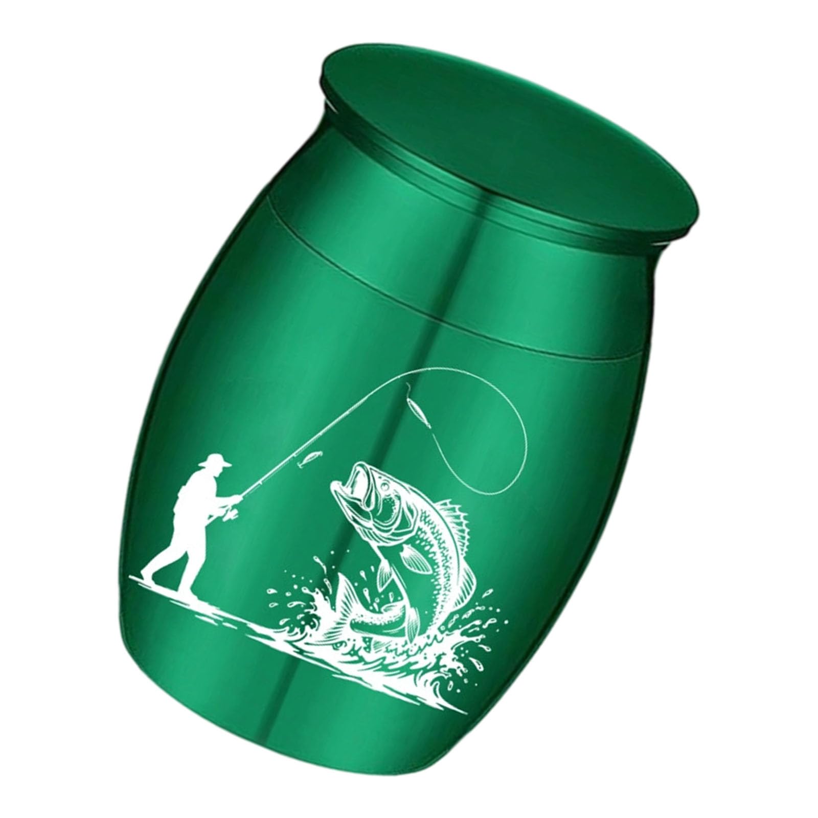 Kangnice Pet Cenotaph Jar Green' Substance Animal Ashes Storage with Individualization Pet Artifact Jar for Home Deck