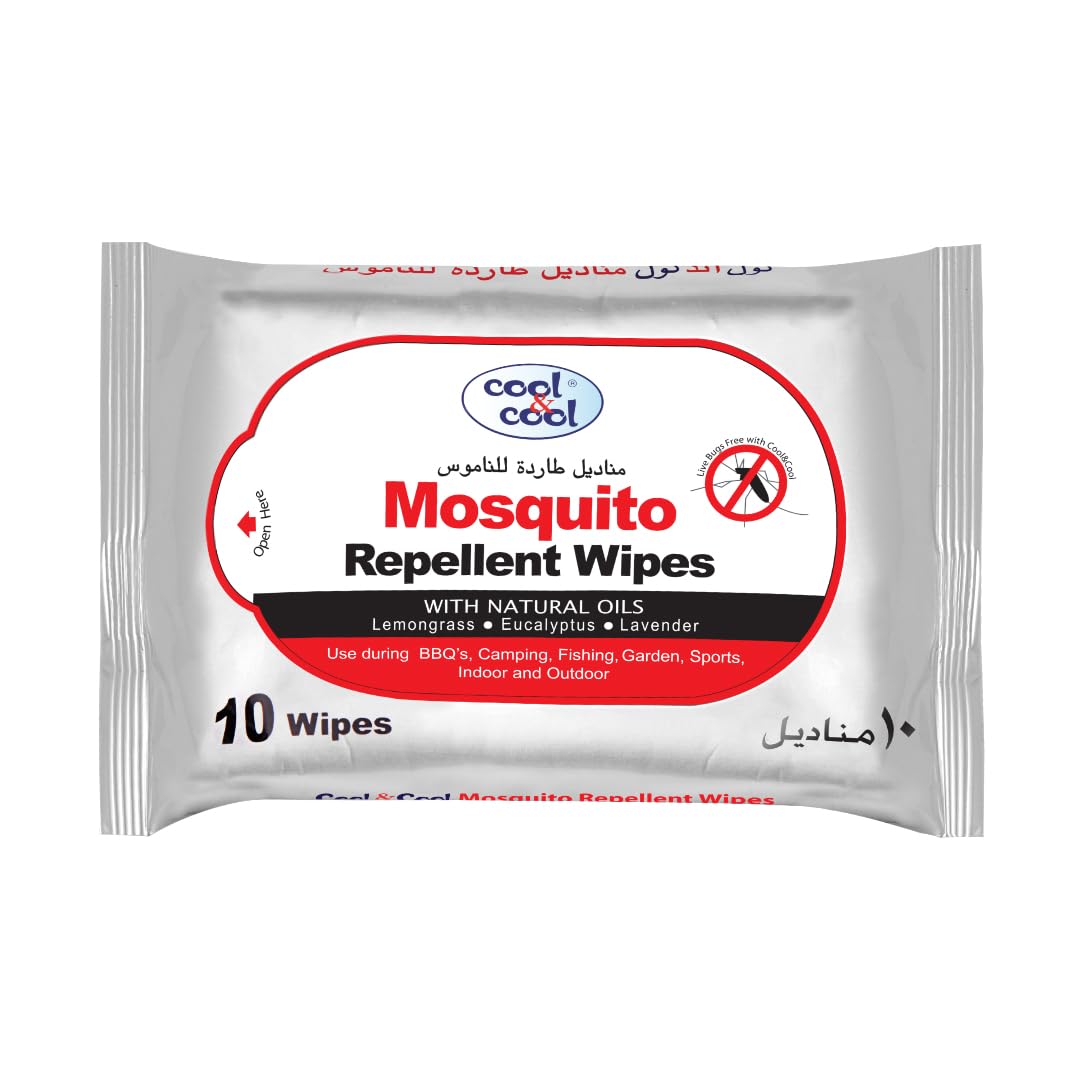 Mosquito Repellent Wipes 10's