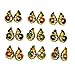 Basuri Creation® Laddu Gopal Beautiful Deity Earings/Deity Tops for All Idols/Mix Colours/Set of 6 (Size 6no) 2213
