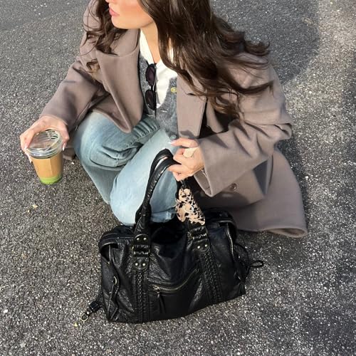 Bolso Tote de Cuero Suave con Correa Ajustable para Mujer miniatura 3