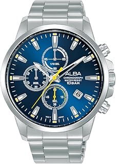 ALBA WATCH Stainless Steel MEN'S ACTIVE Blue dial AM3911X