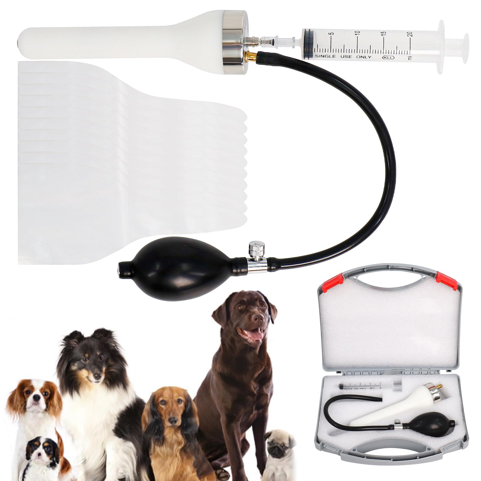 Wadoy 20-40KG Dog Artificial Insemination Kit