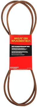 Grasshopper Lawn Mower MaxLife Belt, Designed to Specific Material, Dimensions, Shape, Construction and Pliability Standards That Ensure Superior Performance and Long Life, OEM Replacement Part 382085