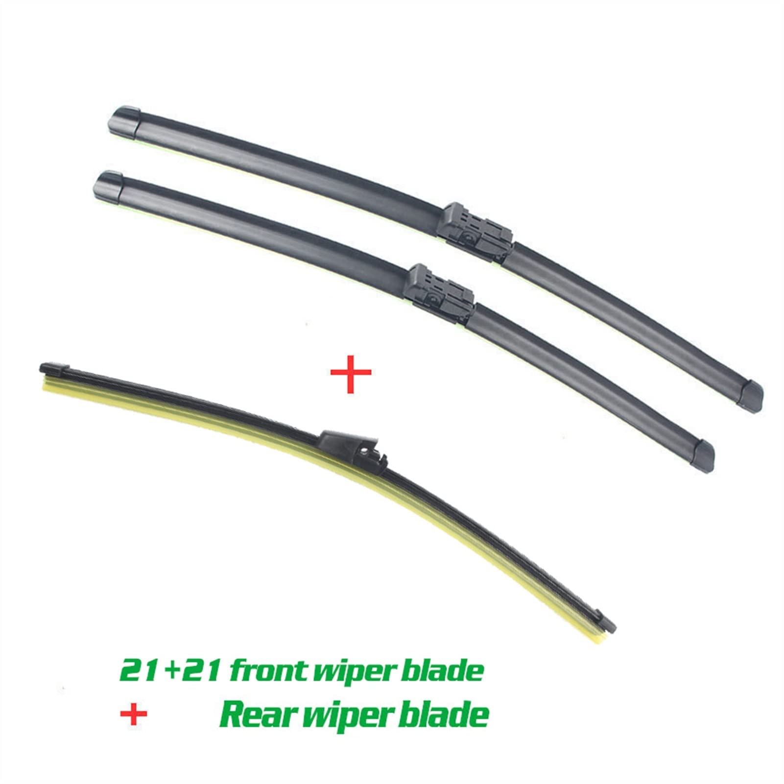 Limpiaparabrisas Delantero Y Trasero De 21 "+ 21" + 13" para Skoda para Fabia 5J Hatchback 2006 2007 2008 2009 2010 2011 2012 2013