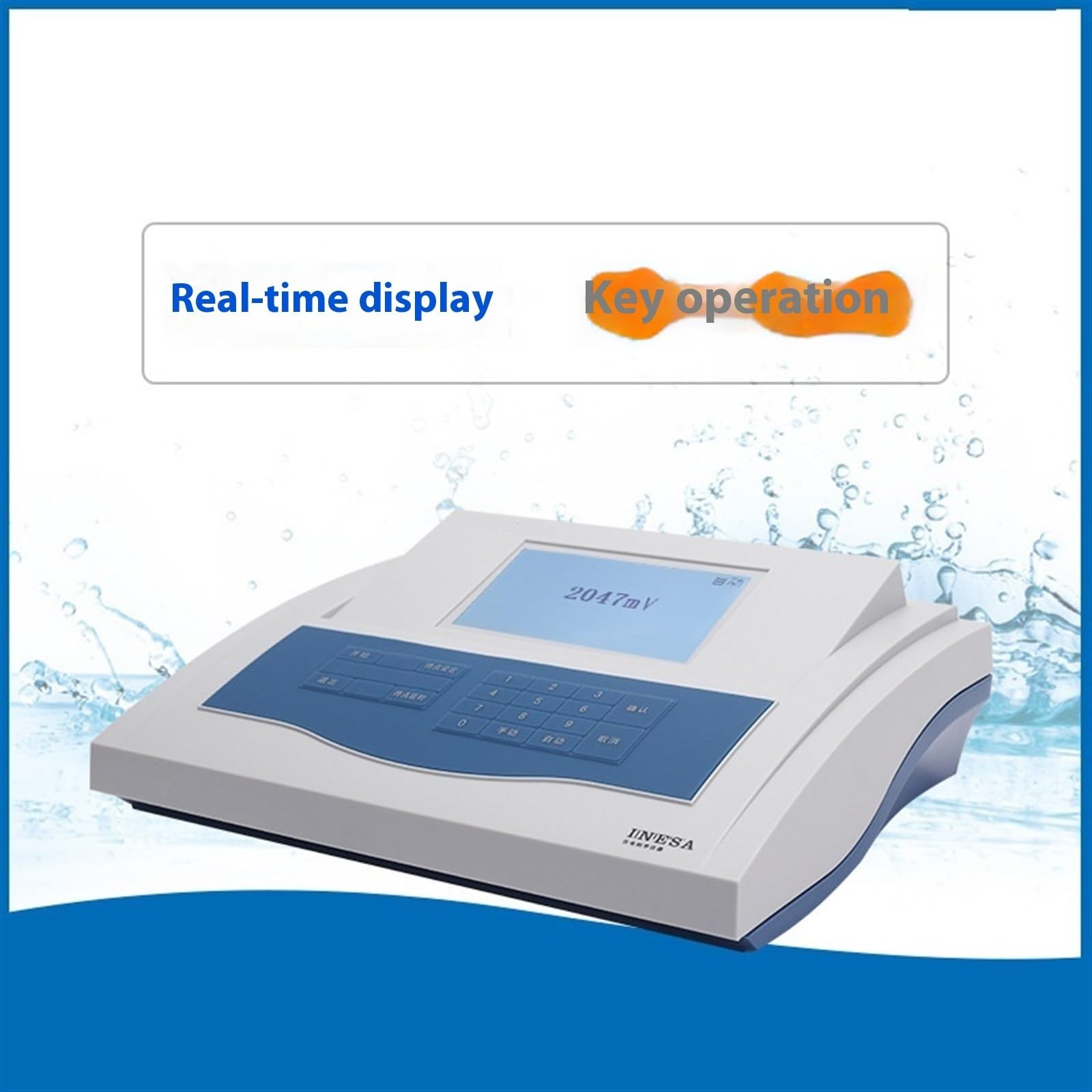Misuratore di umidità, Laboratorio Micro Volumetrico Potenziometrico Kar Fishcher Coulometro Umidità Analizzare Macchina Test Strumento