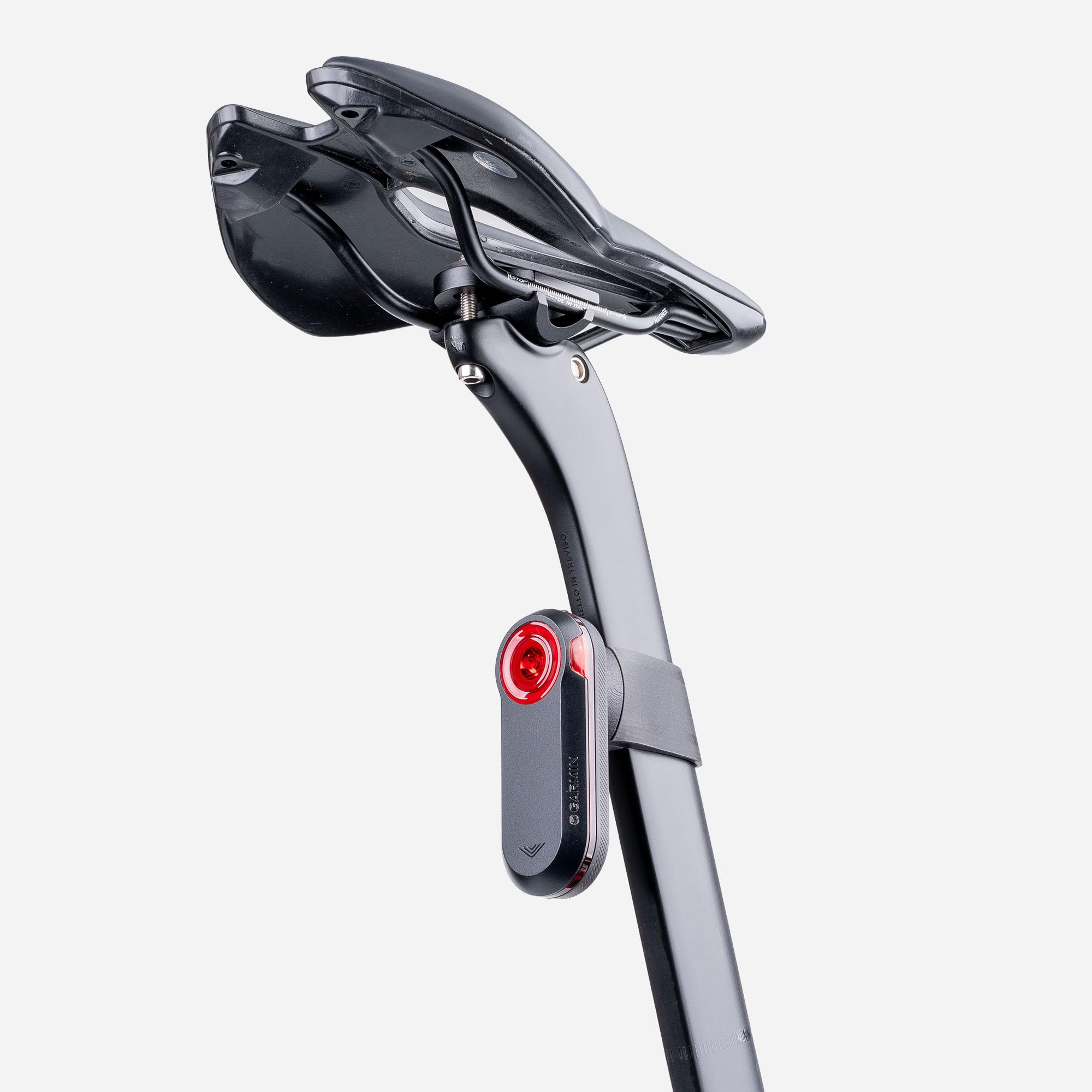 Supporto Radar per reggisella Pinarello Dogma F - Compatibile con Garmin Varia 515 (morsetto)