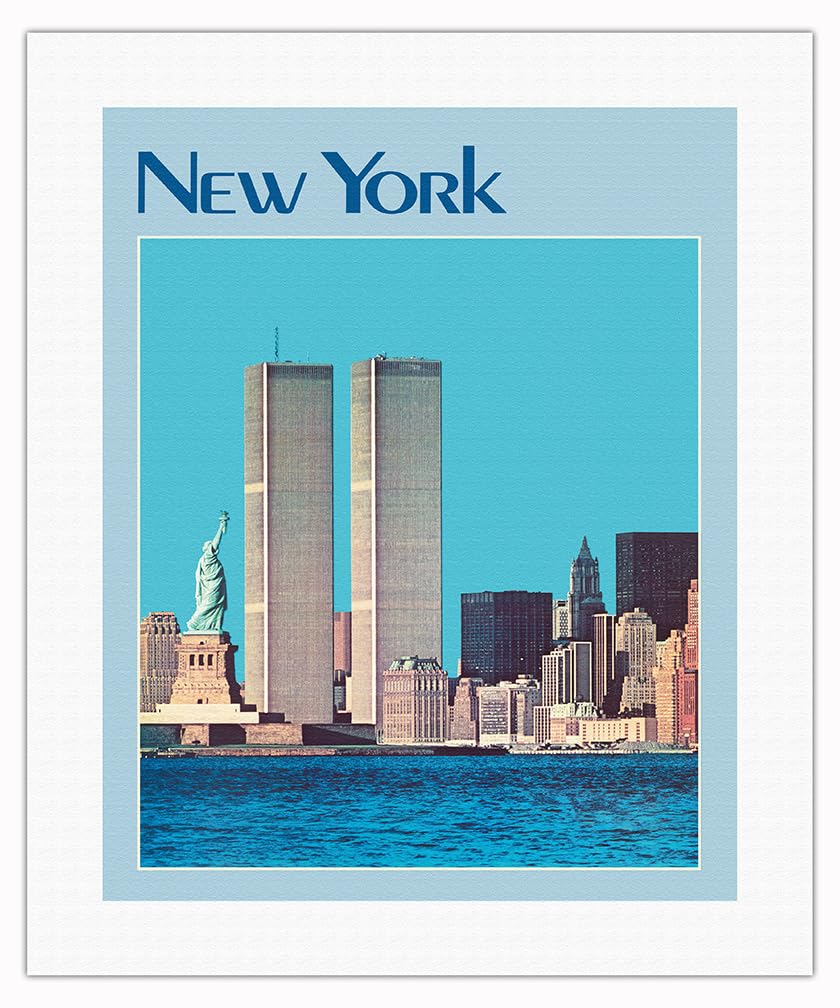 Amazon.com: New York City - Twin Towers Statue of Liberty