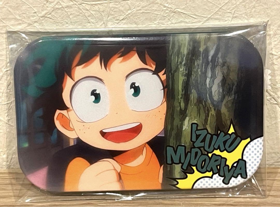 Amazon.co.jp: ヒロアカ まるかく缶バッジ 幼少期 緑谷出久 : おもちゃ