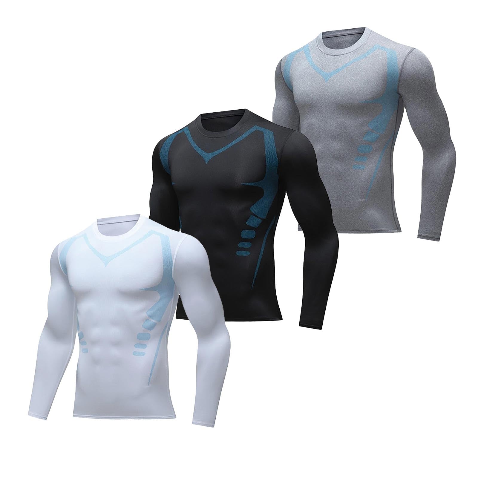 Camisetas termicas Hombre Trabajo Camisola Termica Manga Larga Térmica Lana Merino Térmica Ajustable Calor Anti Olor Diseño Ergonómico T Camiseta Hombre termica