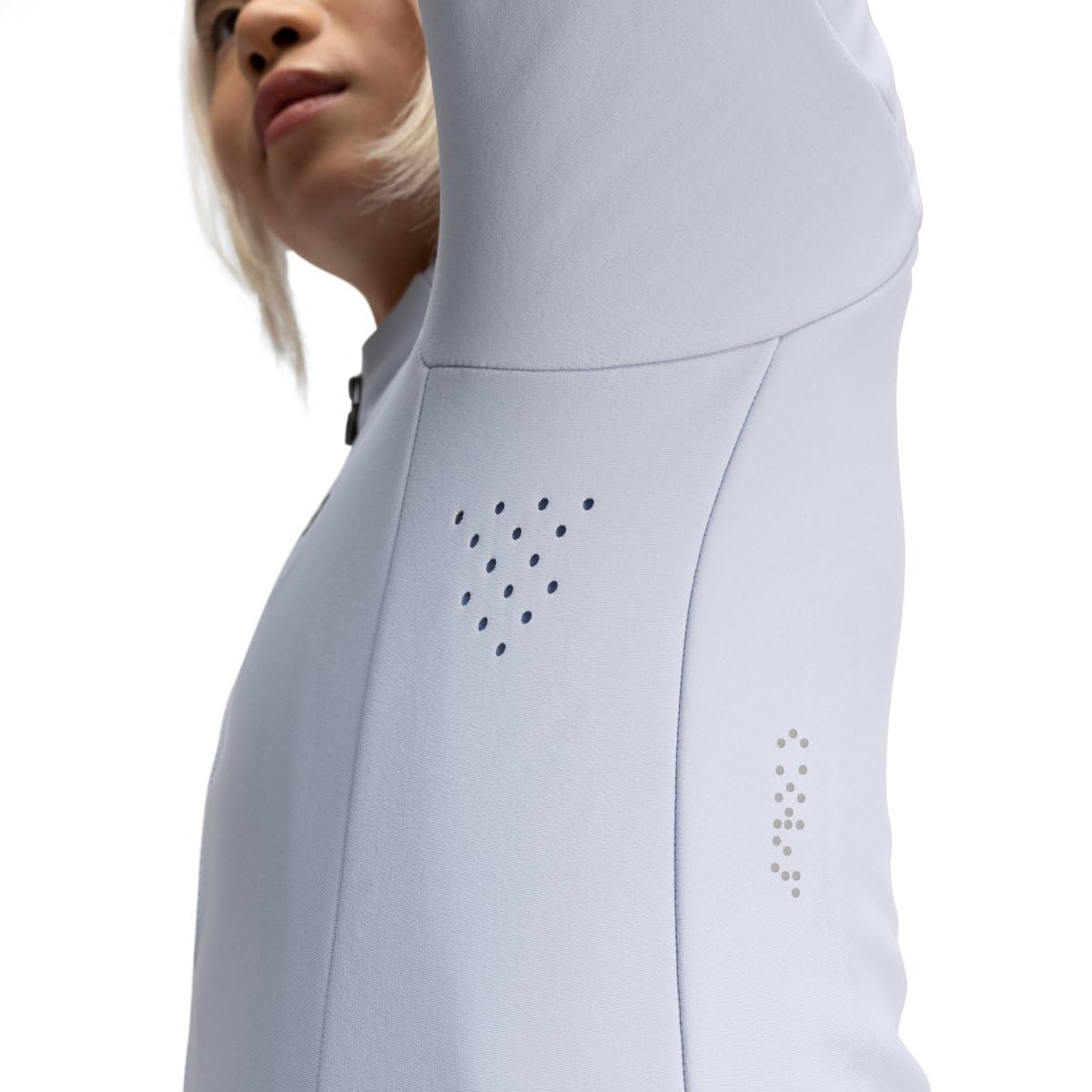 SIROKO Chaqueta Ciclismo Softshell J1 Mujer Aislamiento Térmico con tejido Micropolar