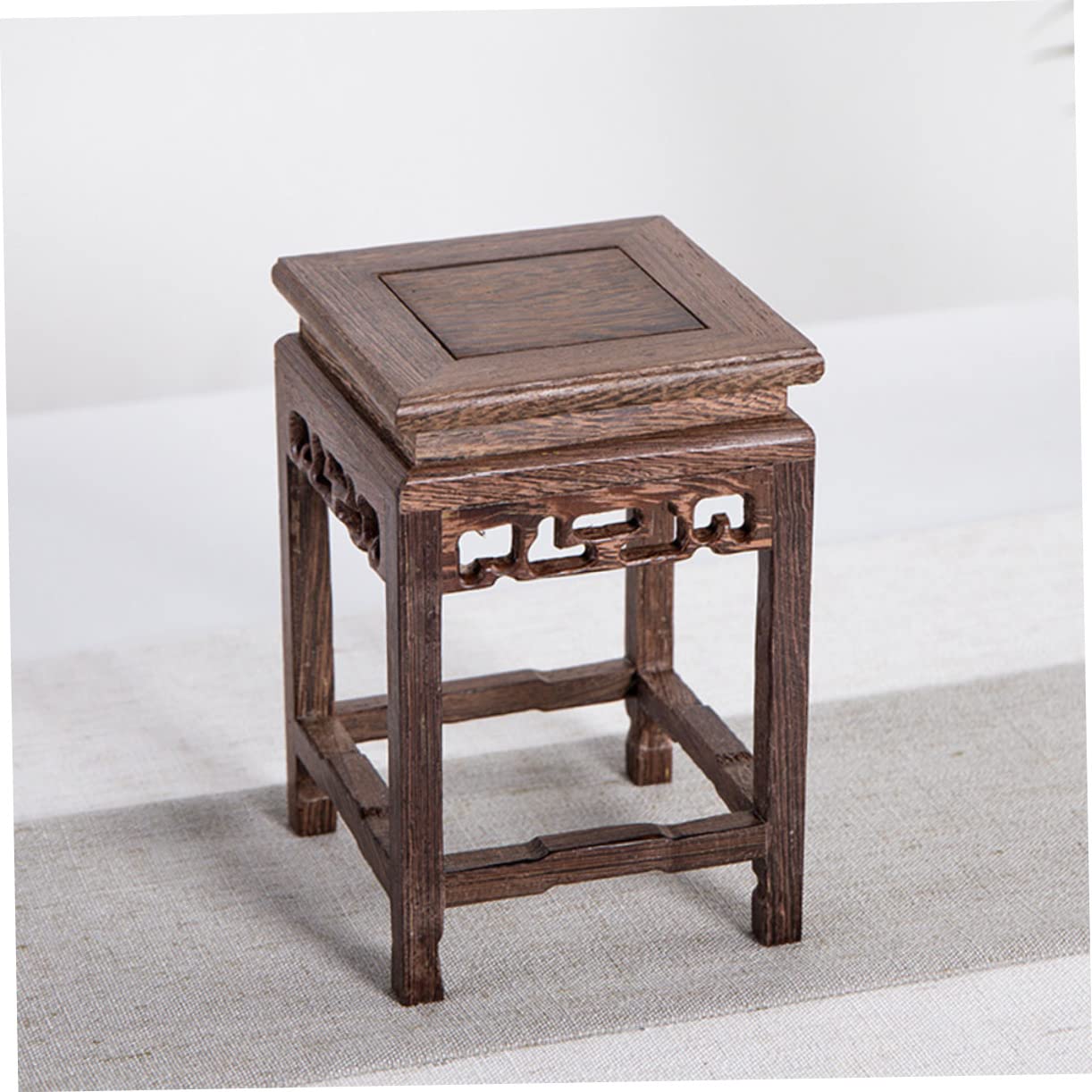 Supporto per Piante in Legno per Uso Interno ed Esterno, Moderno portavasi con Design angolare da Giardino in Metallo, mensola Alta per vasi, portavasi e contenitori per Piante.