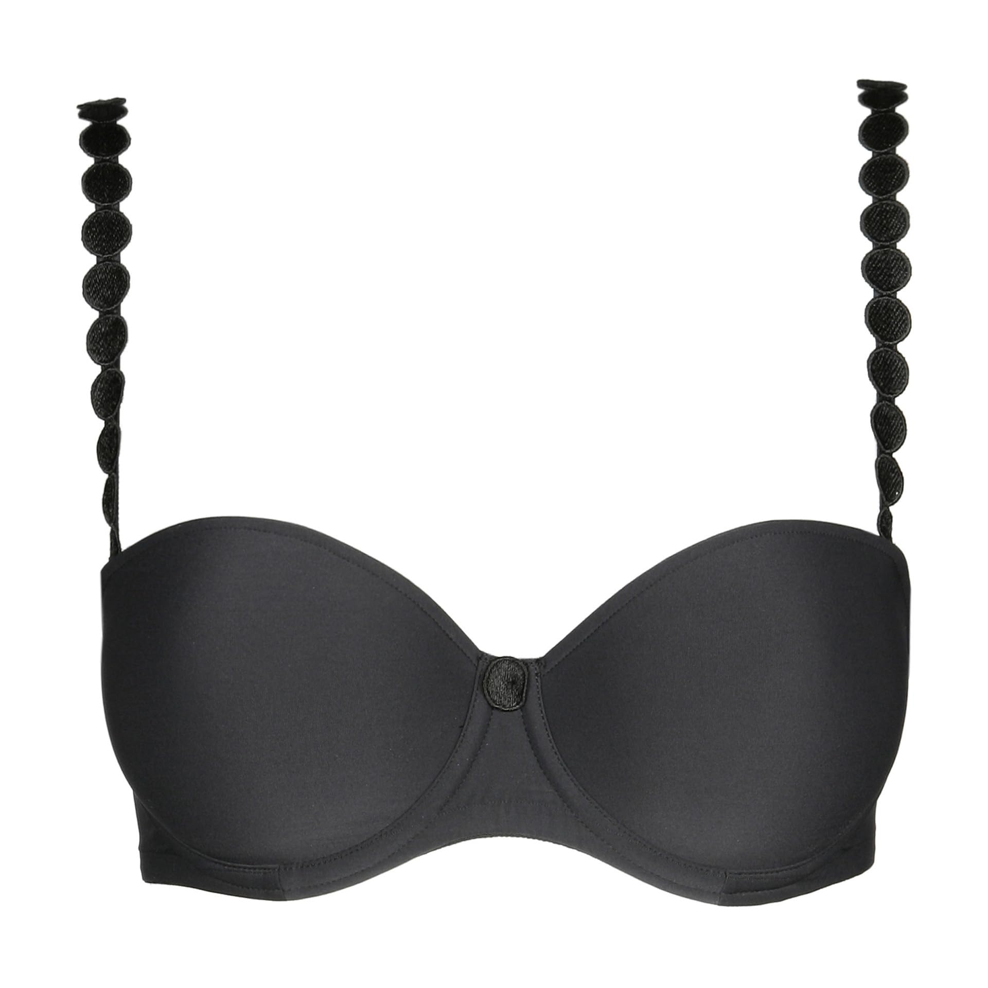Marie Jo Damen Marie Jo Tom Padded Bra Strapless Charcoal Dirndl-BH