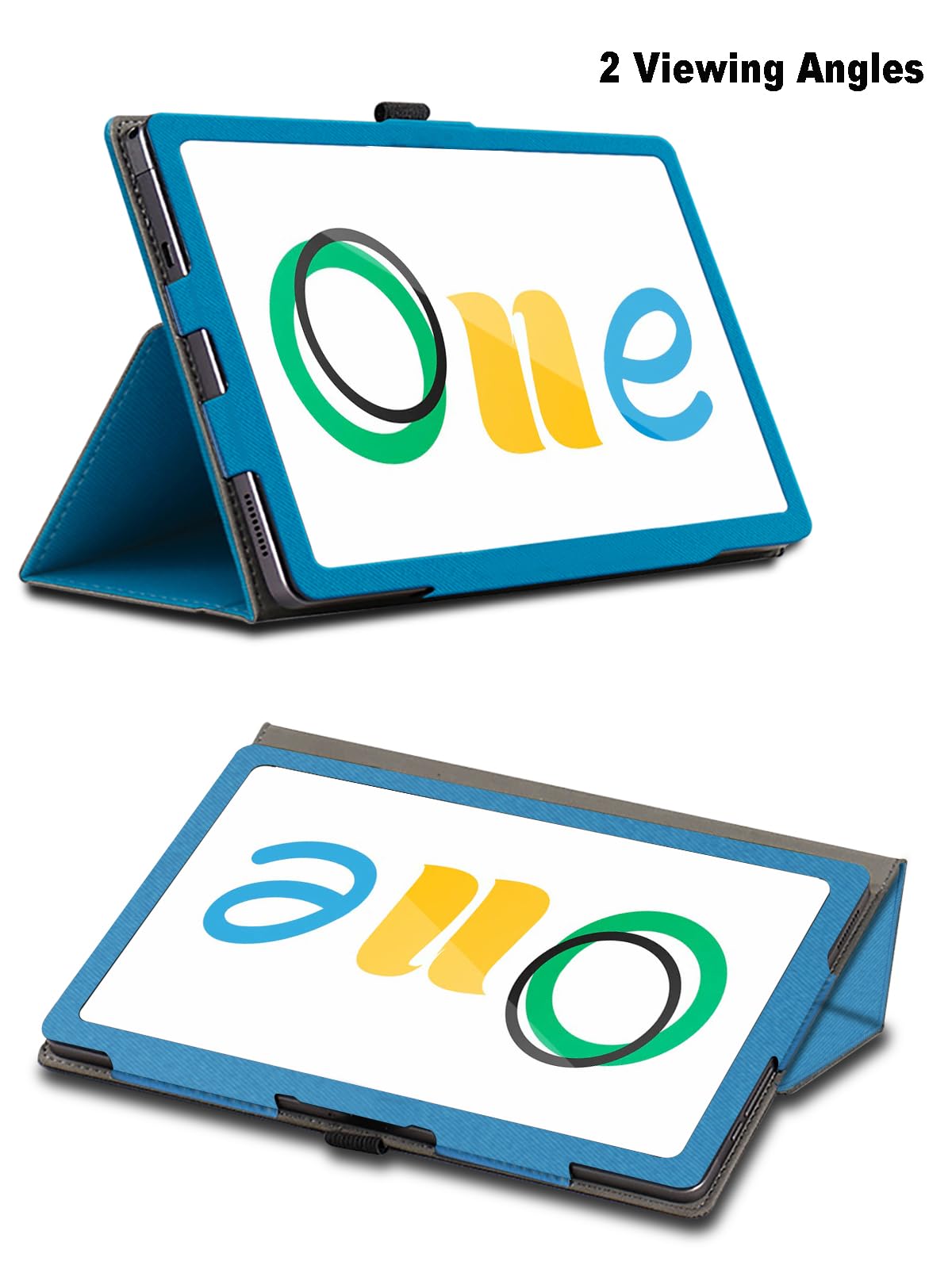 Custodia Pieghevole Per Wacom One 13 Touch 13.3” – Cover Protettiva Con Supporto, Portamatita E Cinturino (Nero)