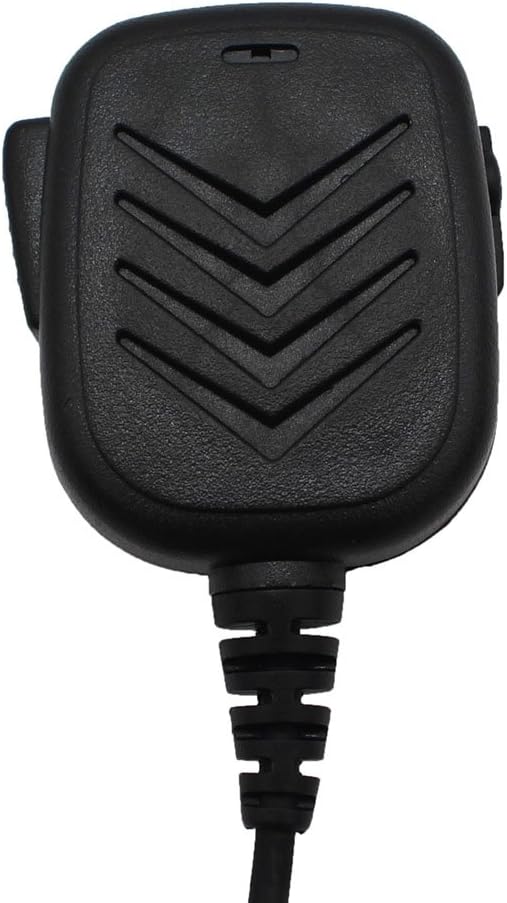 2Pcs Waterproof Rainproof Shoulder Remote Speaker Mic Microphone for 2 pin Midland LXT500VP3 G227 G300 GXT500 GXT600