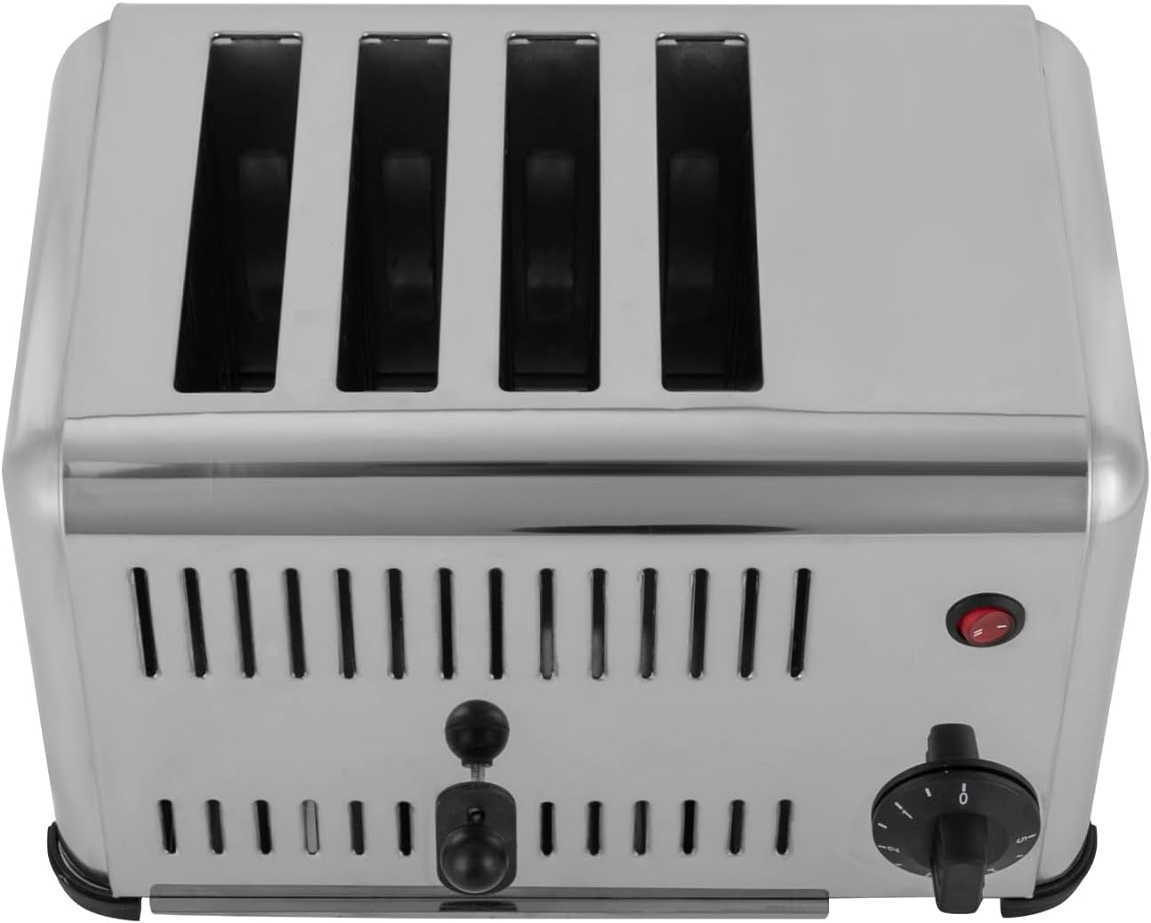 CNCEST 4-Slice Pop-up Bread Baking Machine, Stainless Steel Baking Machine, Bread Baking Machine Machine with Timing Function