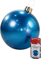 Vista 9 de Holiball Adorno inflable de vacaciones, decoración definitiva para interiores y exteriores, reutilizable y apto para almacenamiento, para bodas