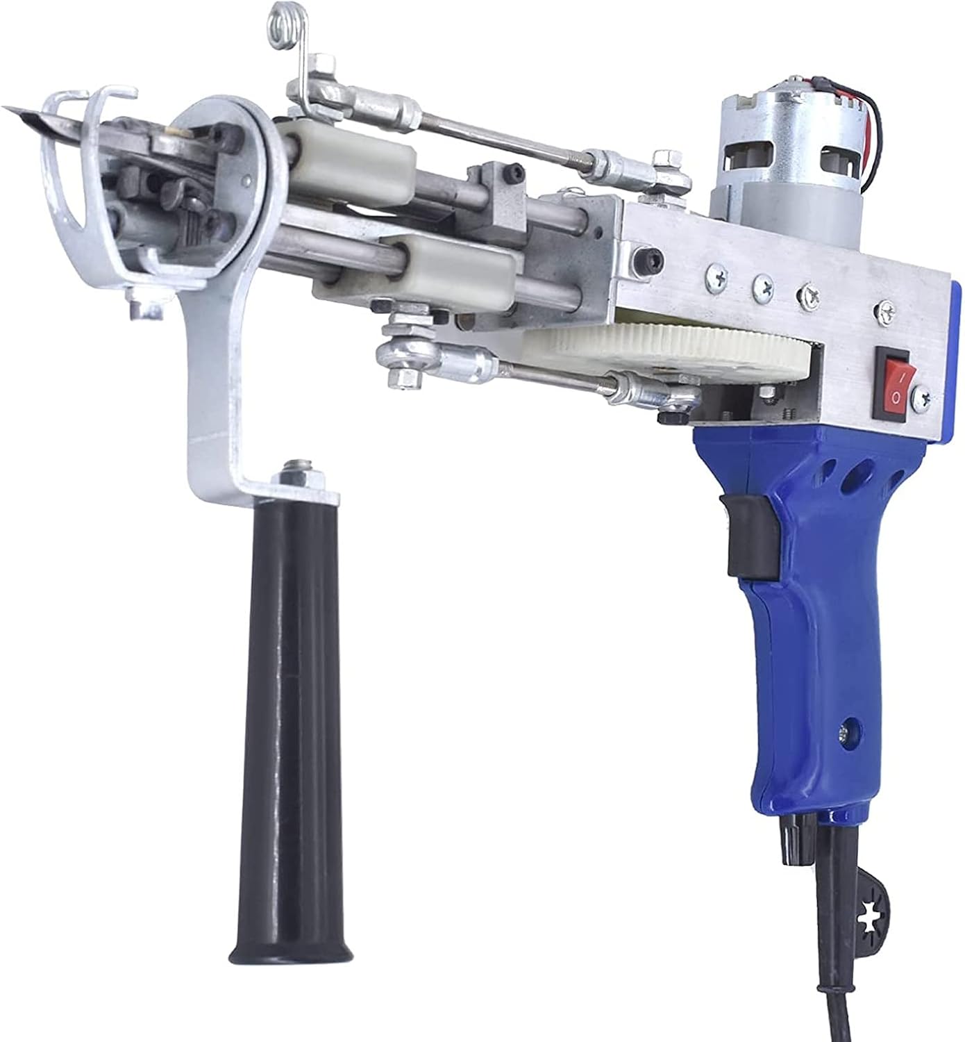 GeRRiT Tufted Rug Making Gun, Carpet Weaving Machine, Automatic Tufting Gun, Loop Pile, Cut Pile, 7-19mm, for Handmade DIY Beginners