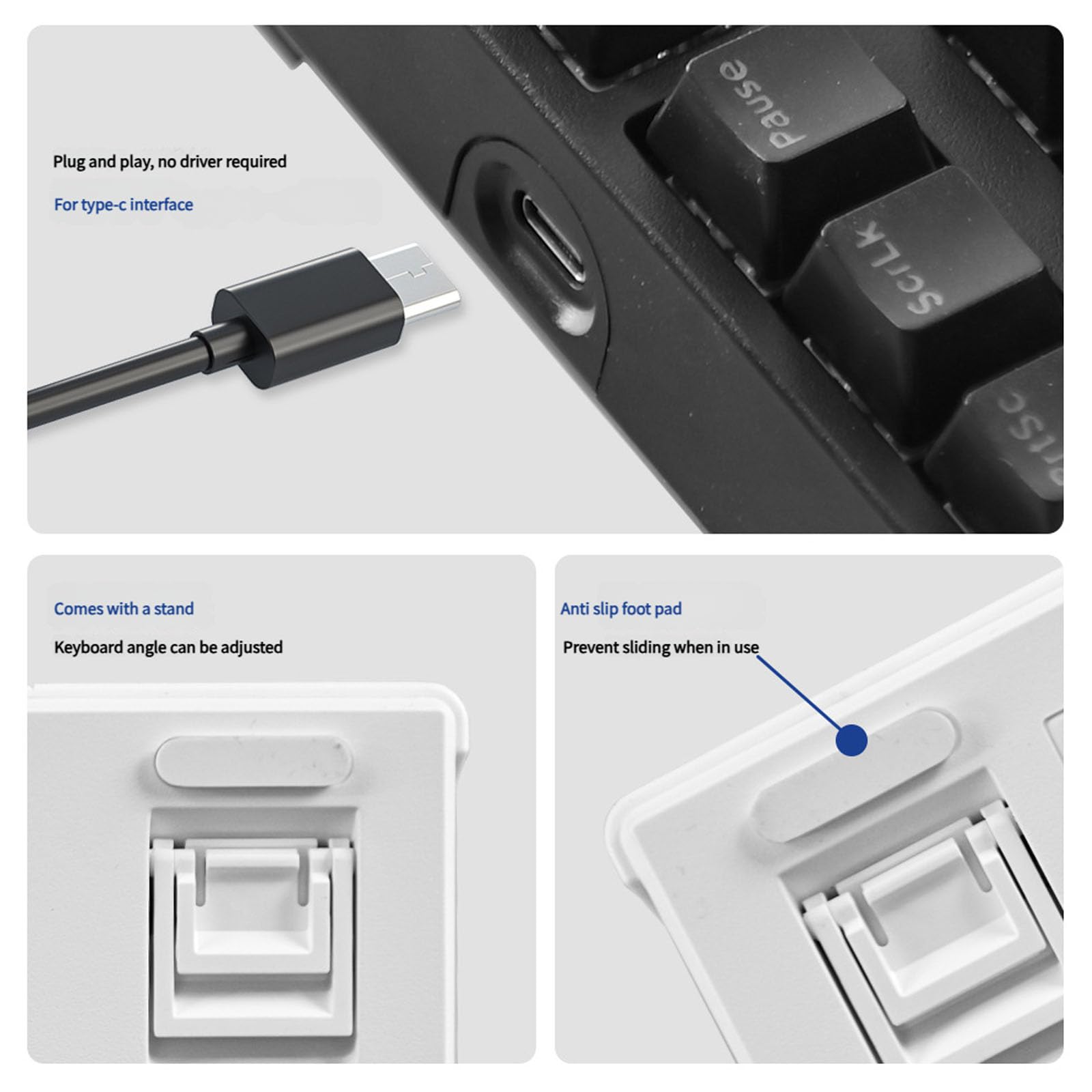 Tastiera numerica a 34 tasti ergonomica leggera piccola tastiera digitale USB tastiera numerica per laptop domestico accessorio per laptop
