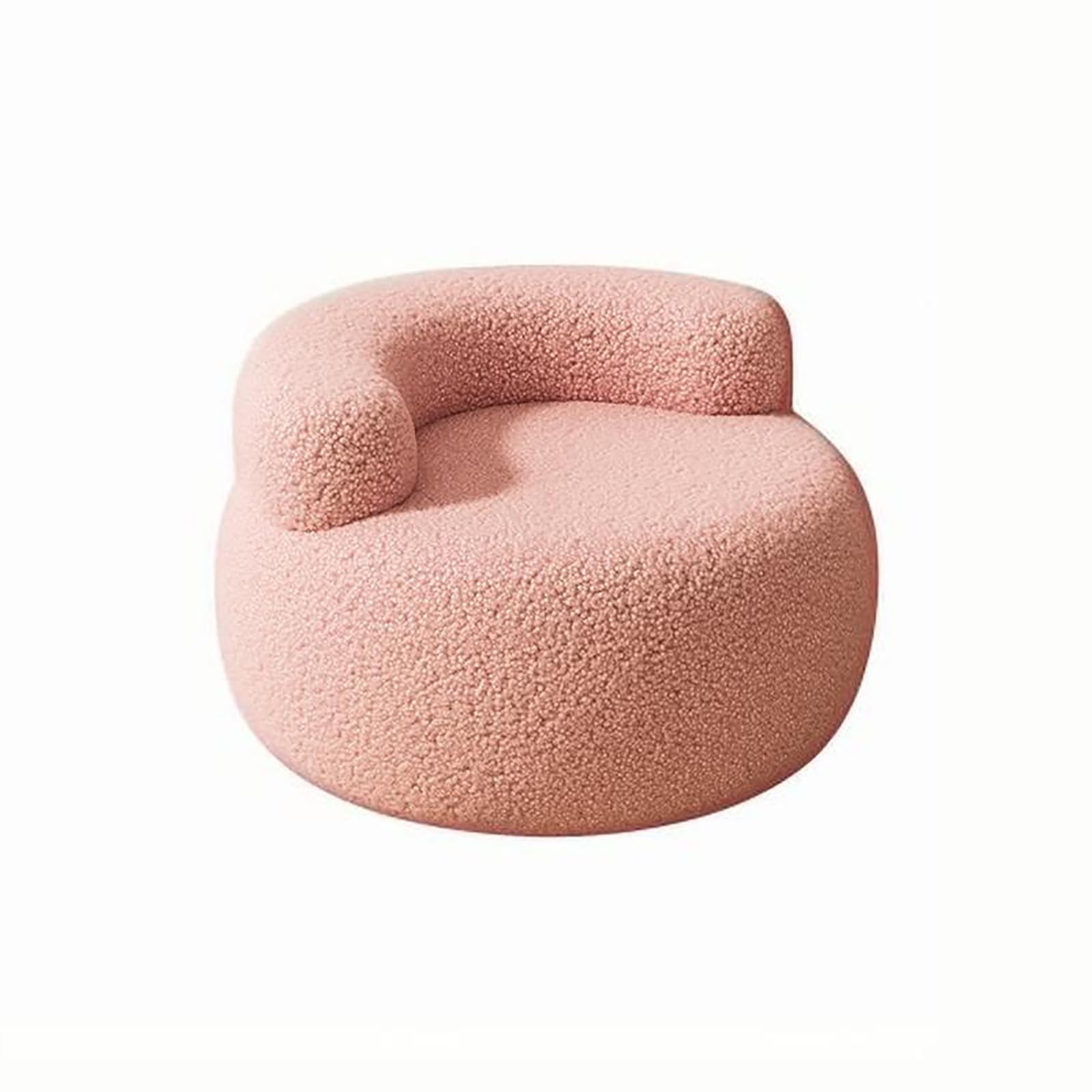 Tabouret à chaussures élégant pour entrée | Pouf rose et repose-pieds de baie vitrée
