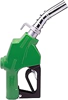 Vista 7 de Boquilla de combustible de 1 pulgada NPT con apagado automático verde para bomba de gasolina, boquilla resistente con manguera de combustible