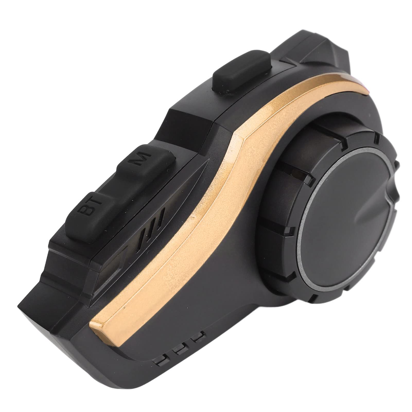Wakects Casco Moto Bluetooth Auricolare, IP65 Impermeabile (YELLOW)