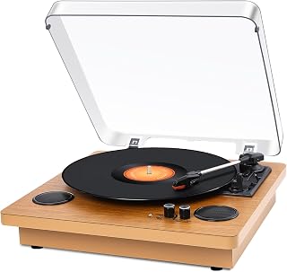 IKEA レコードプレーヤー:おすすめ機種と選び方ガイド 8 002 Record Player, Bluetooth Transmitting & Receiving, Built-In Speaker, Recording via USB, RCA Amplifier Connection, Supports 334578 Rotational Speeds, Supports 71012-inch Records, AUX Earphone