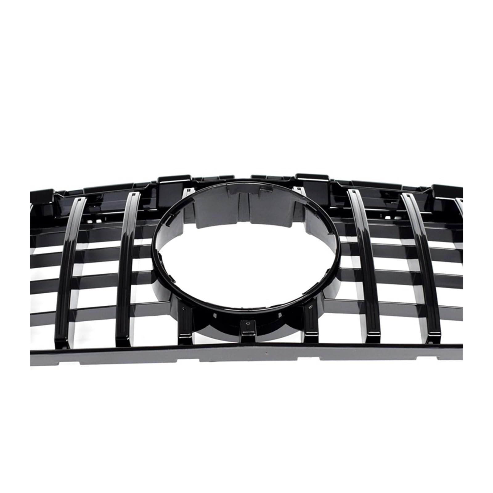 Griglia anteriore stile GTR 2020-CLA-45 compatibile con Mercedes CLA Classe X117 Shooting Brake C117 Coupé 2013-2018 CLA250 CLA200 CLA180(Black)