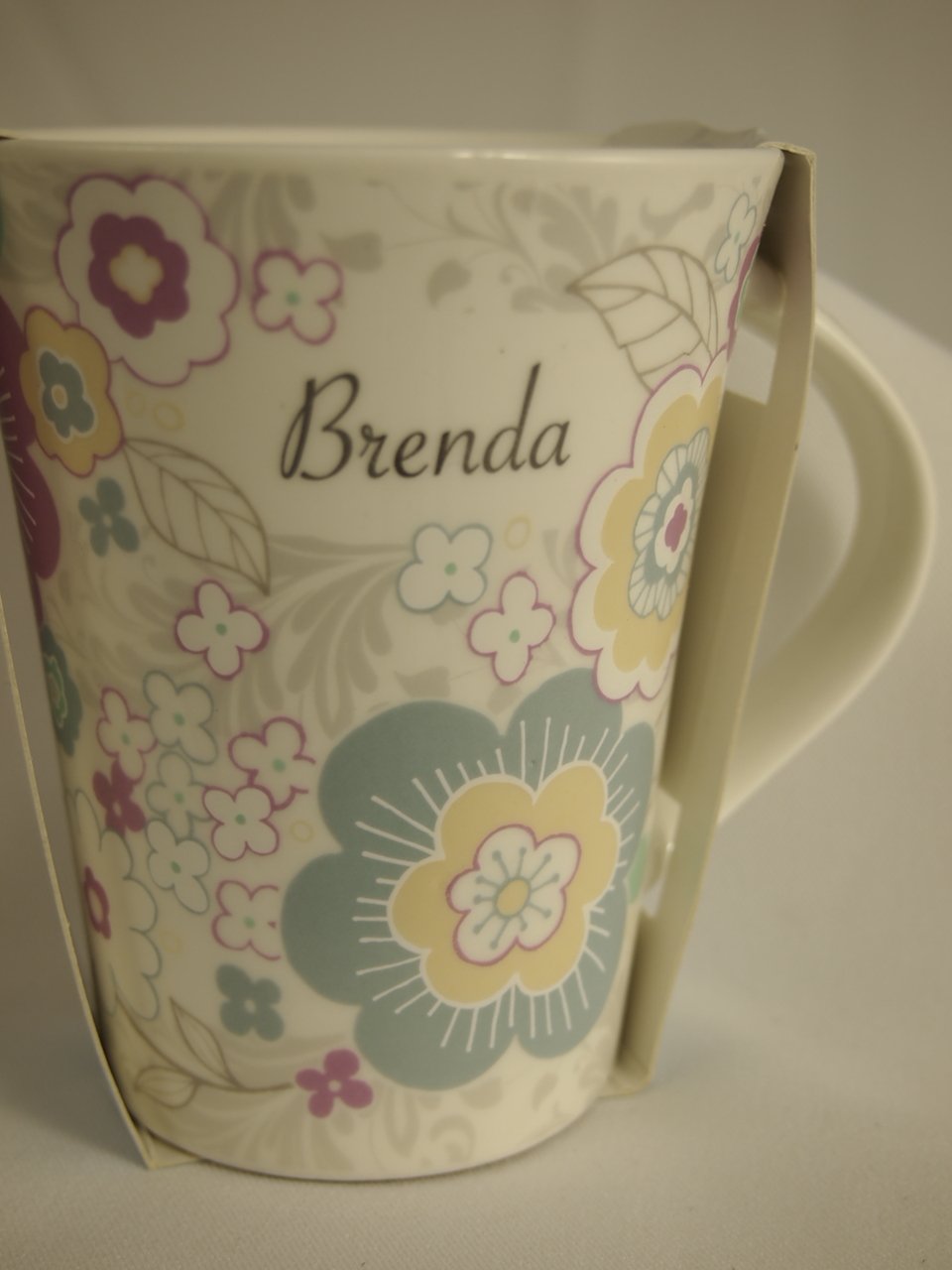 Personalized Female Mugs 181000035 Brenda Coffee Mugs, Medium, Multicolor