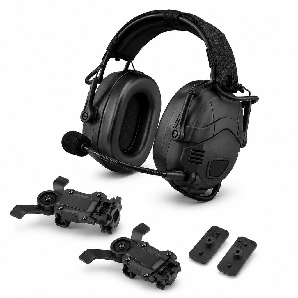 Auriculares tácticos Bluetooth - Protección auditiva de comunicación