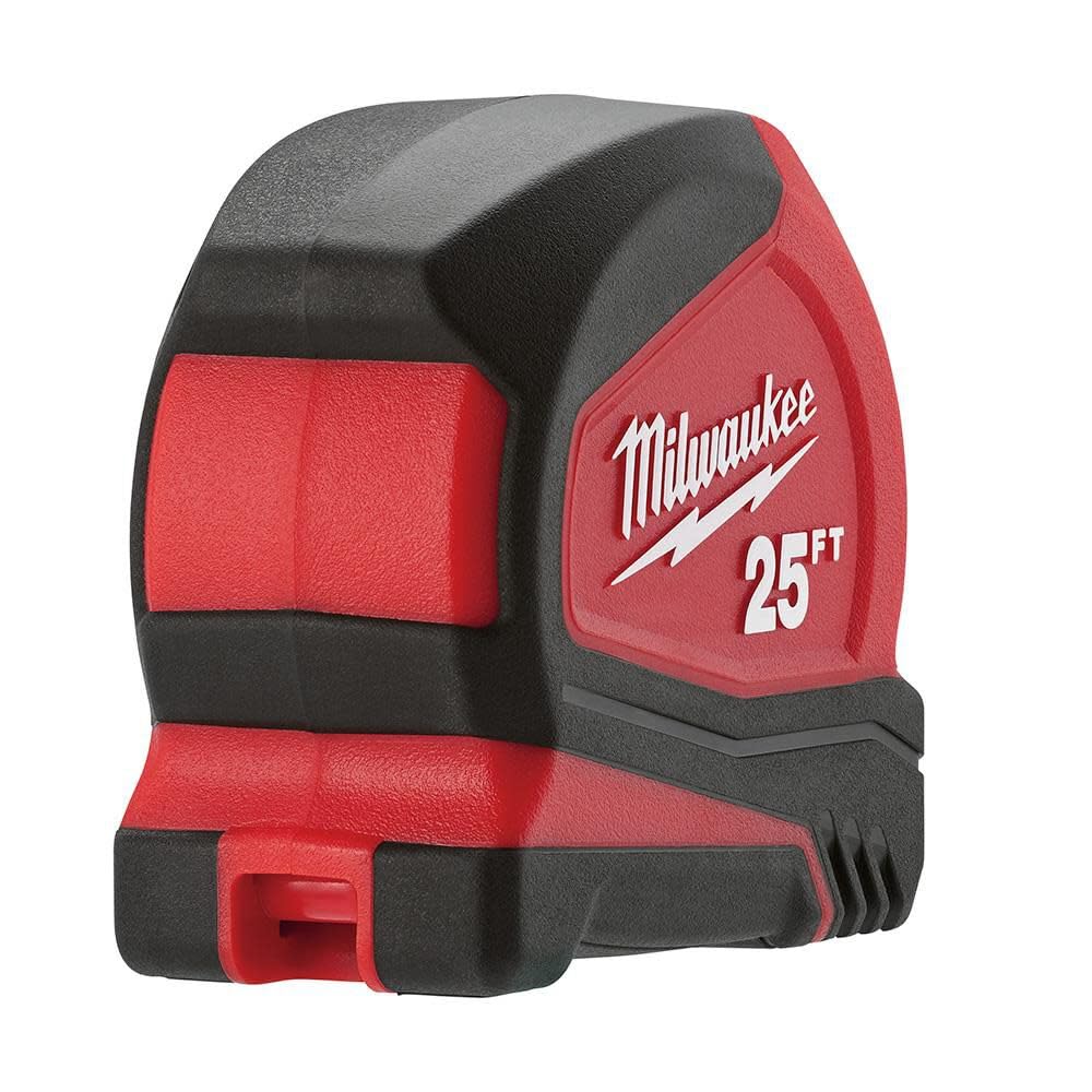Milwaukee Electric Tool 48-22-6625 25', metro a nastro compatto,