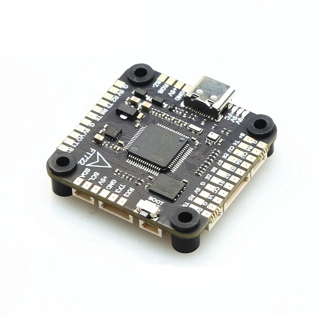 Części do dronów do TEARCKEP F722 90A Stack F7 kontroler lotu 3-8S i 4w1 BLheli_S ESC dla RC 33 cm 38.1 cm dla FPV Freestyle Racing Drone (F722 Flight Control)