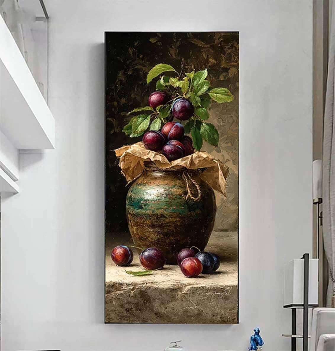 Owoce diamentowe zestawy artystyczne dla dorosłych, malarstwo diamentowe, jedzenie, kryształowe zestawy artystyczne, dla dorosłych, dzieci, DIY, 5D, okrągłe, pełne wiercenie, klejnot, kropki, haft