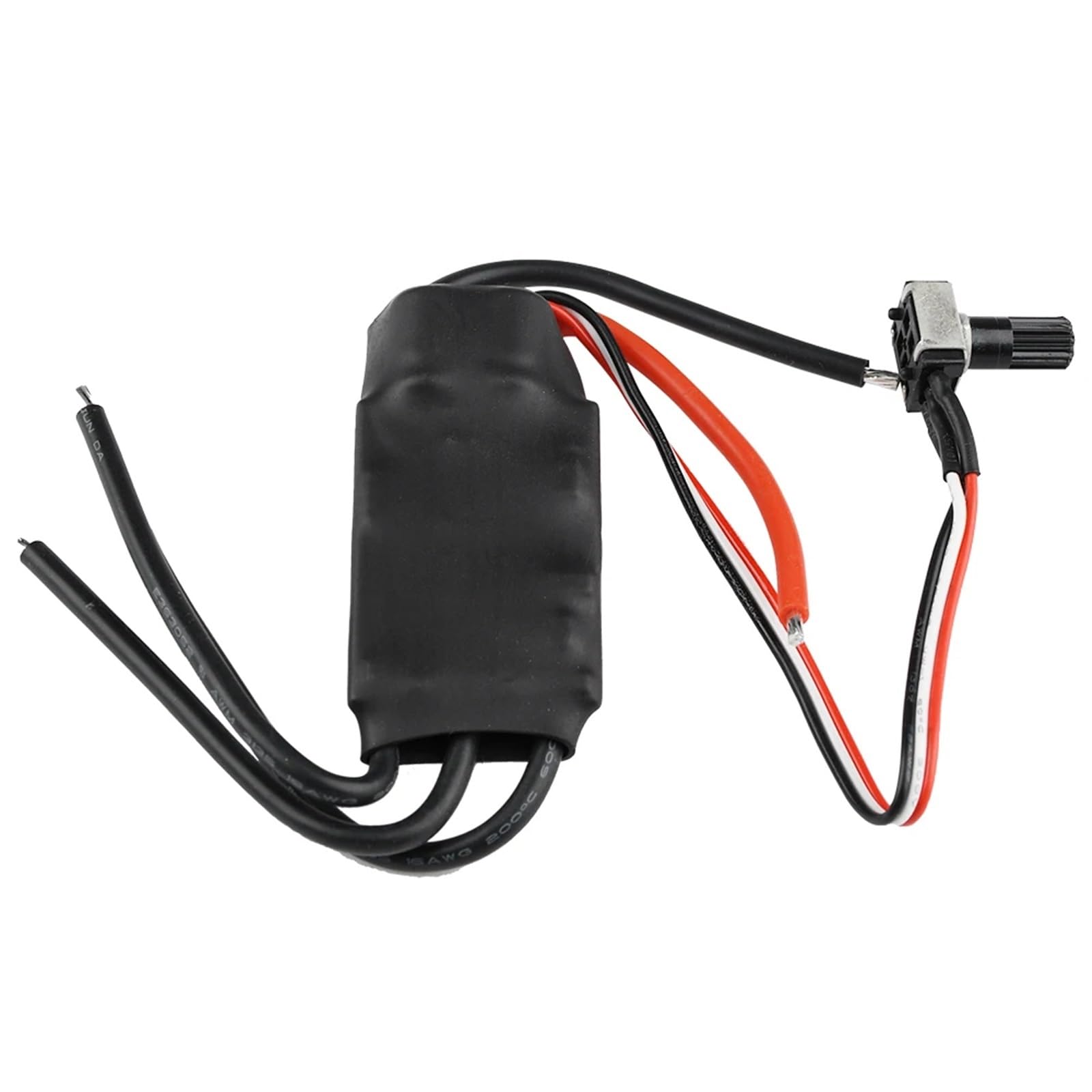 Per 200W BLDC Tre Per Fase DC Brushless Hallless Bordo Di Driver Motore Con Potenziometro Modelli RC Aggiornamenti Parti Modificate ESC RC