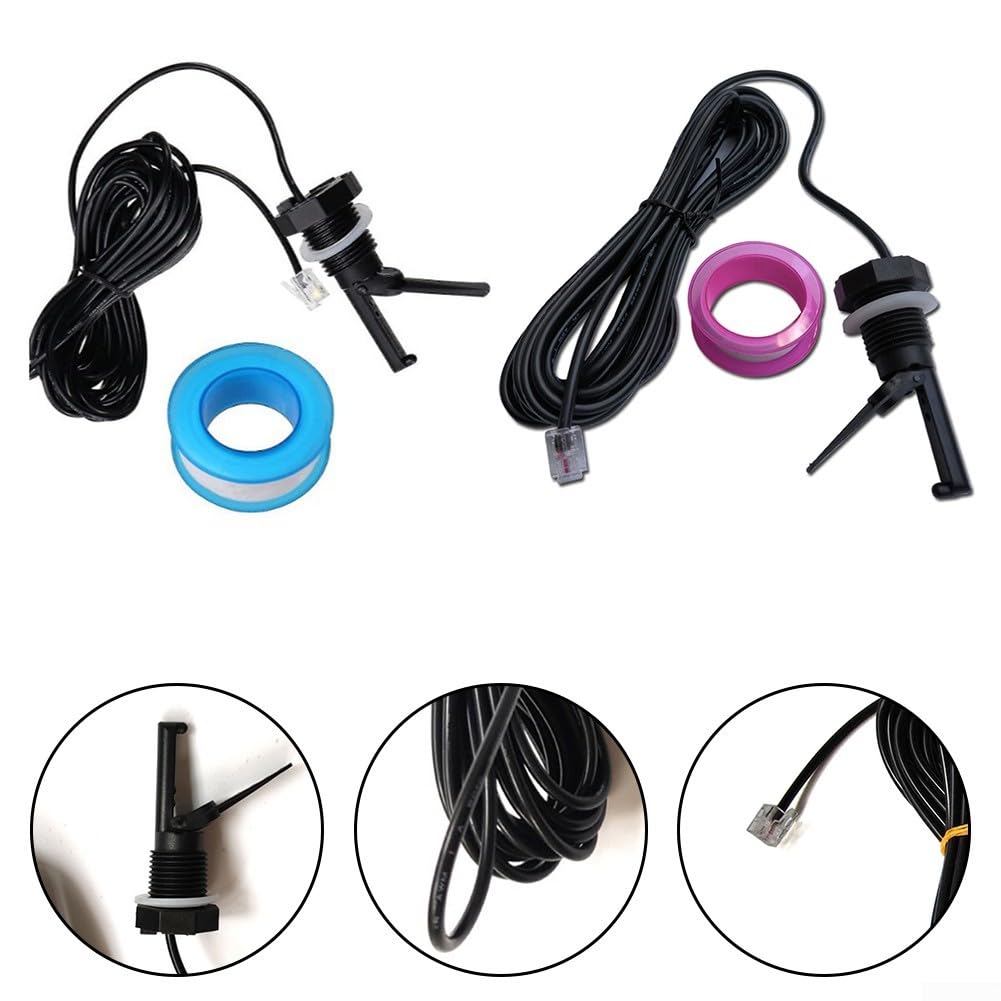 Kit de remplacement d'interrupteur de débit avec câble de 4,5 m compatible avec les générateurs de cellules salées Aquarite, accessoire d'équipement de piscine pour une détection précise du