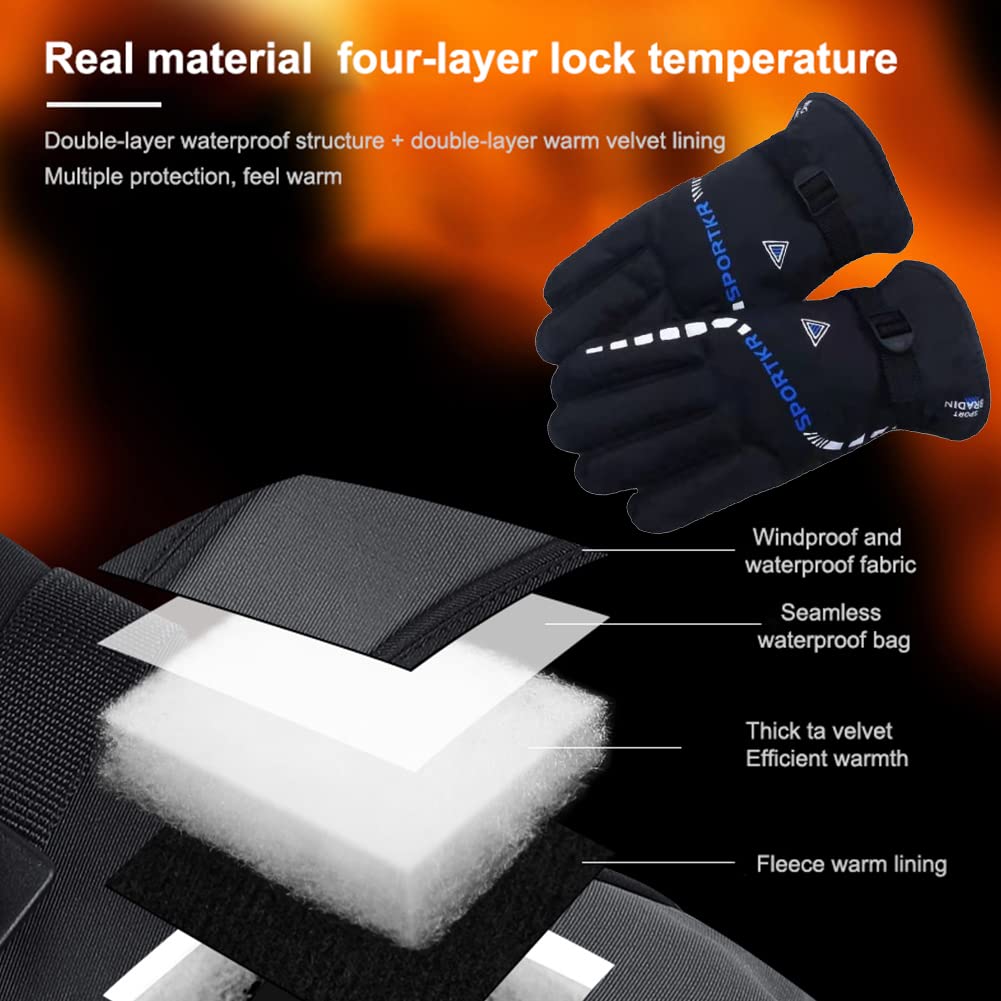 Bavooty Guantes De Invierno Para Hombre/Mujer,Guantes De