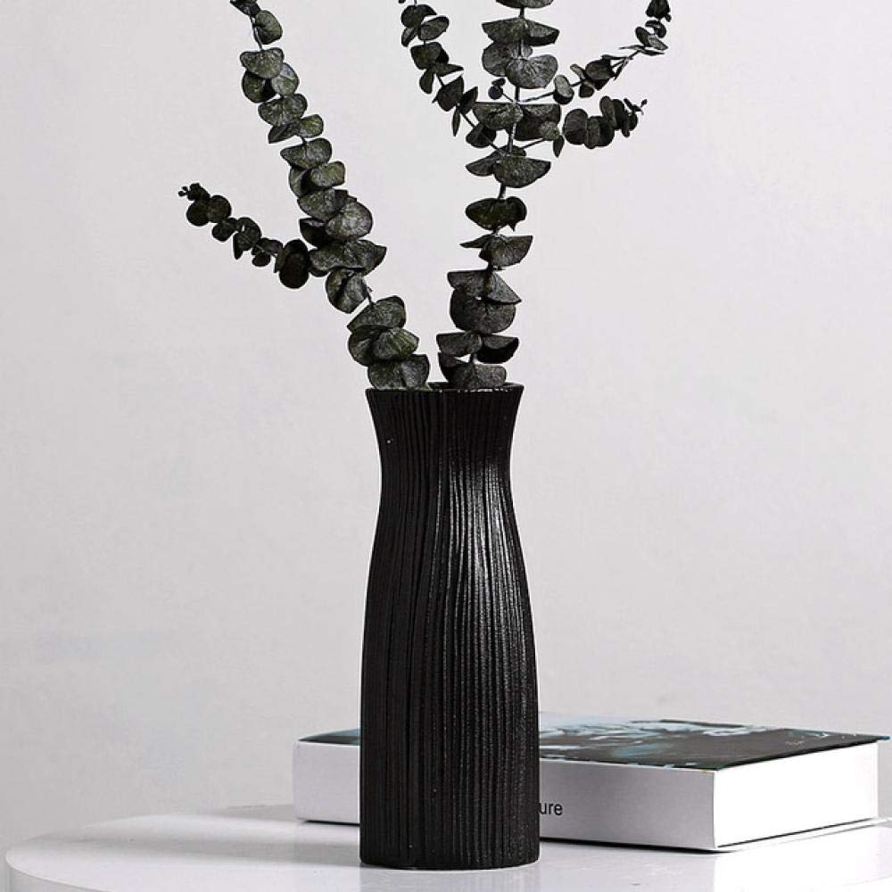 Modern Creative Classic Vase Chinese Arts and Crafts Decoration Contracted Porcelain Vase Creative Gift Home Decoration (B 24x8x9cm)