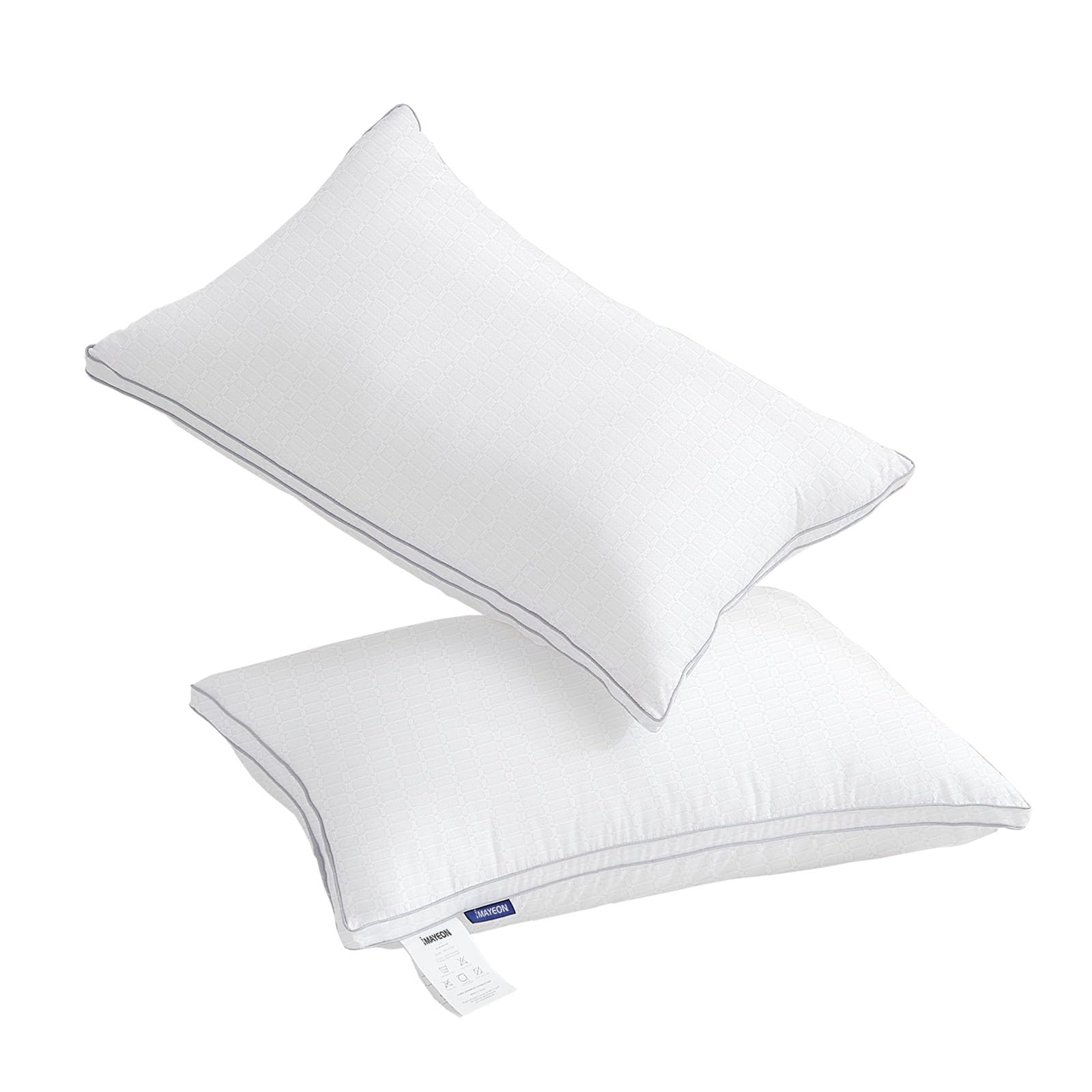 iMAYEON Pillows King Size Set of 2, Hotel Collection King Pillows 2 Pack for Sleeping, King Size Pillows Fluffy Down Alternative Pillow for Back, Stomach or Side Sleepers