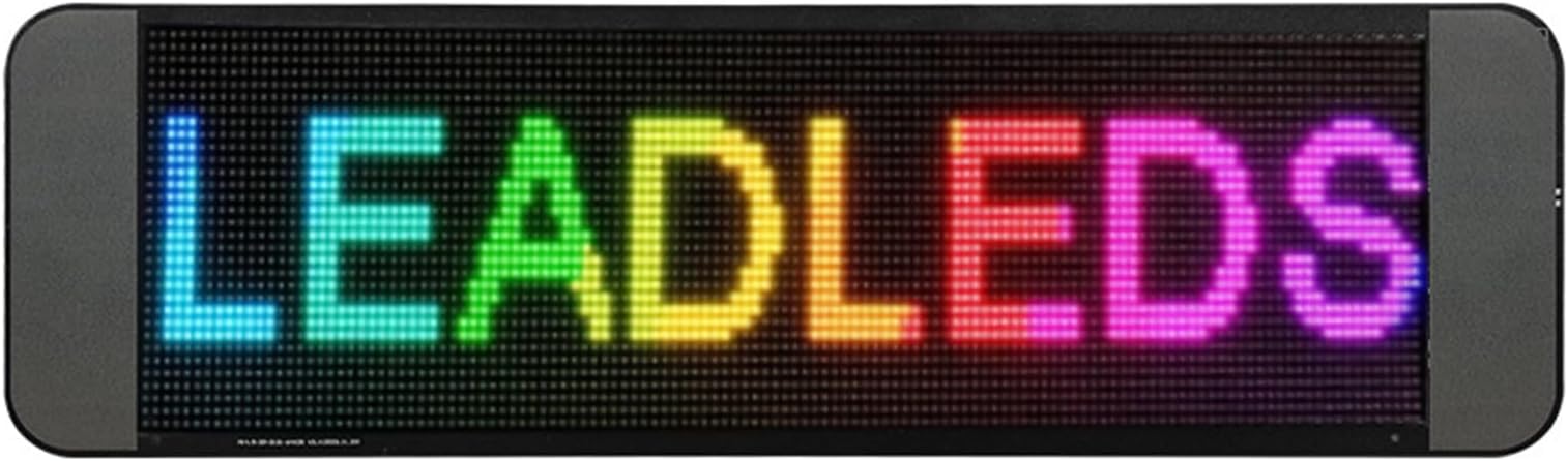 Greensen Programmable LED Light Sign, 64x20 Dot RGB Scrolling Display with APP Control for Custom Text Animation, for Party Wedding Store Decor