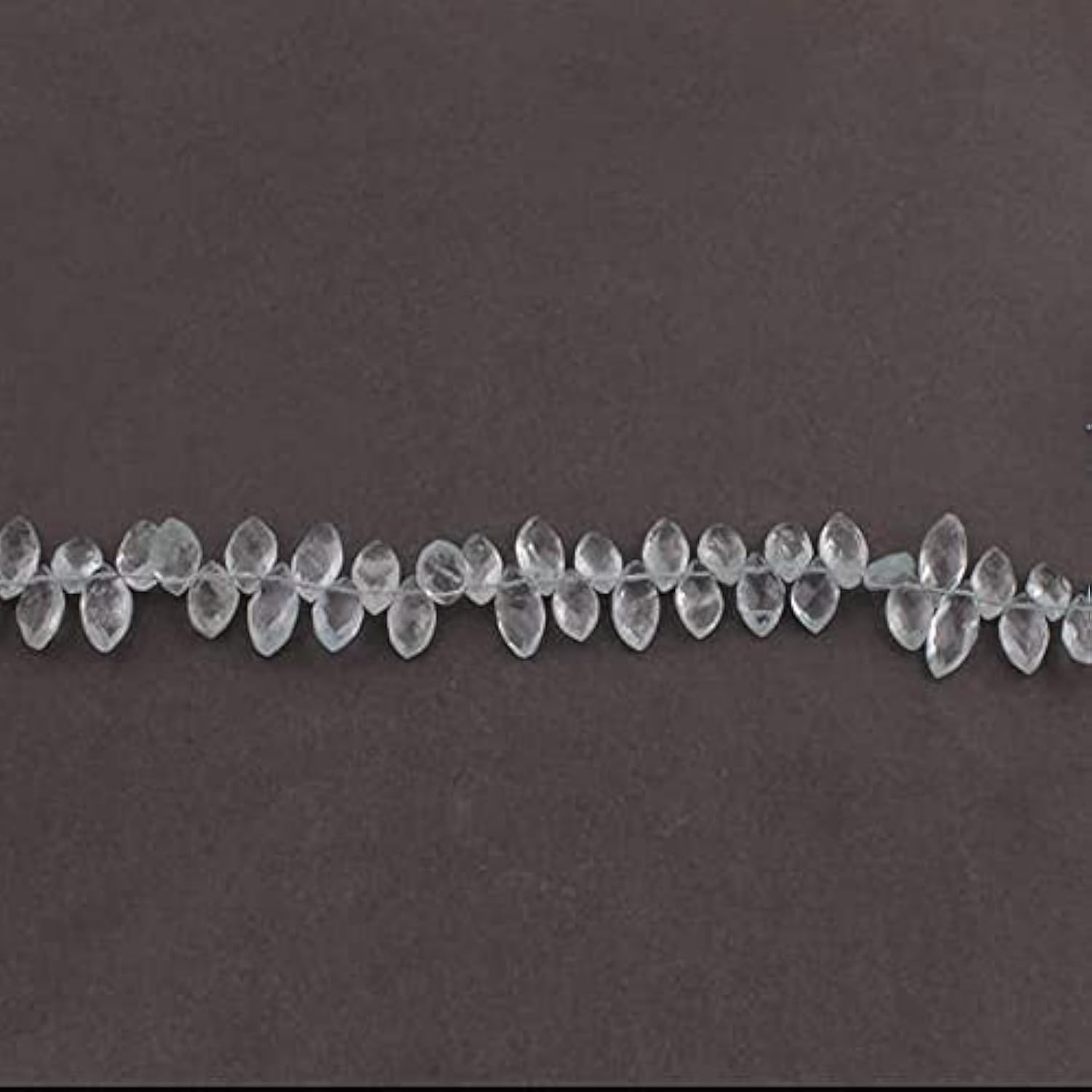Aigue-marine en perles marquise facettées pour créer des bijoux bohèmes