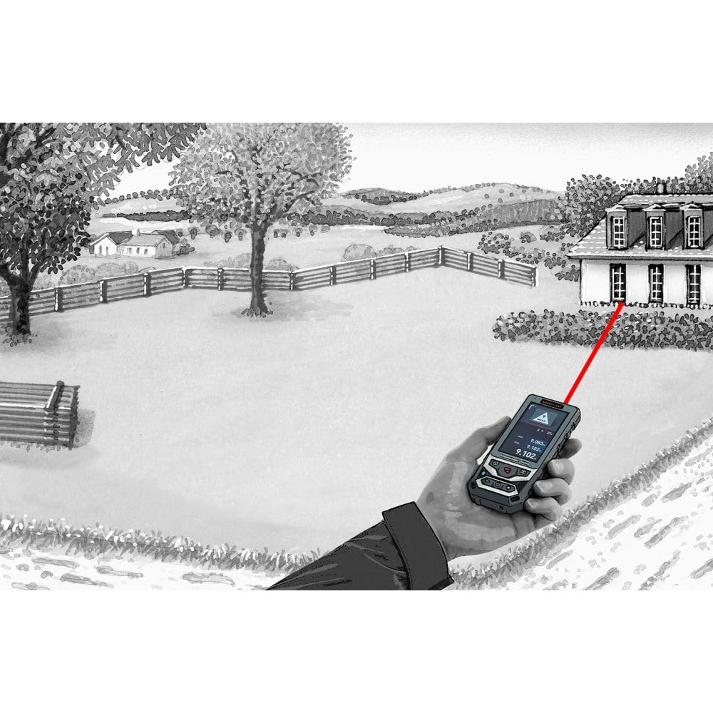 Télémètre Laser Laserliner DistanceMaster LiveCam Plage de Mesure (Max.) (détails) 150 m