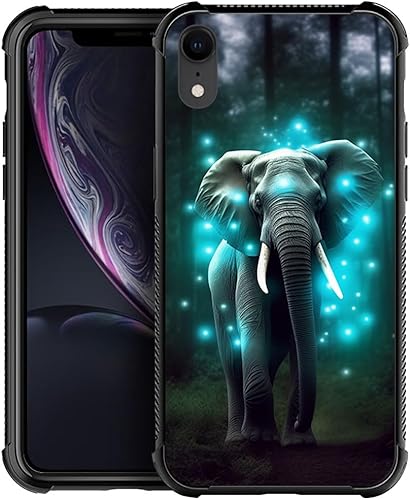 Miniatura 10 de CARLOCA Funda para iPhone, diseño de libélula de flor de loto para niñas y niños, protección antiarañazos a prueba de golpes para iPhone XR Libélula